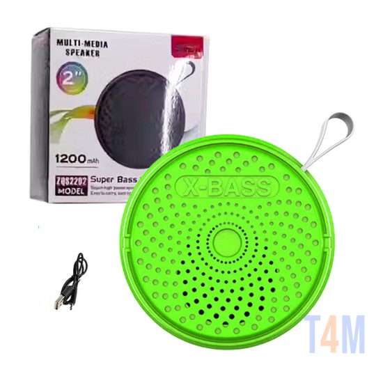 Sing-e Mini Portable Wireless Speaker ZQS2202 Green